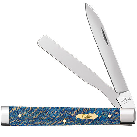 2025 Case Vault Release Smooth Blue Sycamore Wood Baby Doc