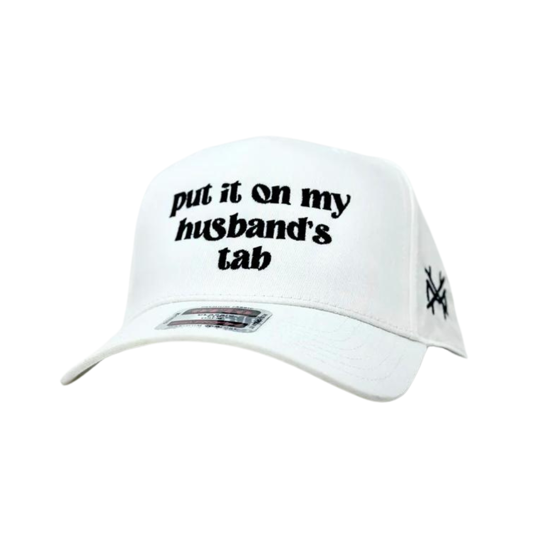 Put it on my Husband's Tab