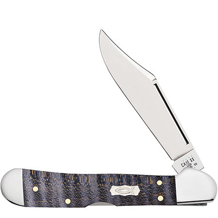 Case Purple Curly Maple Wood Mini-Copperlock