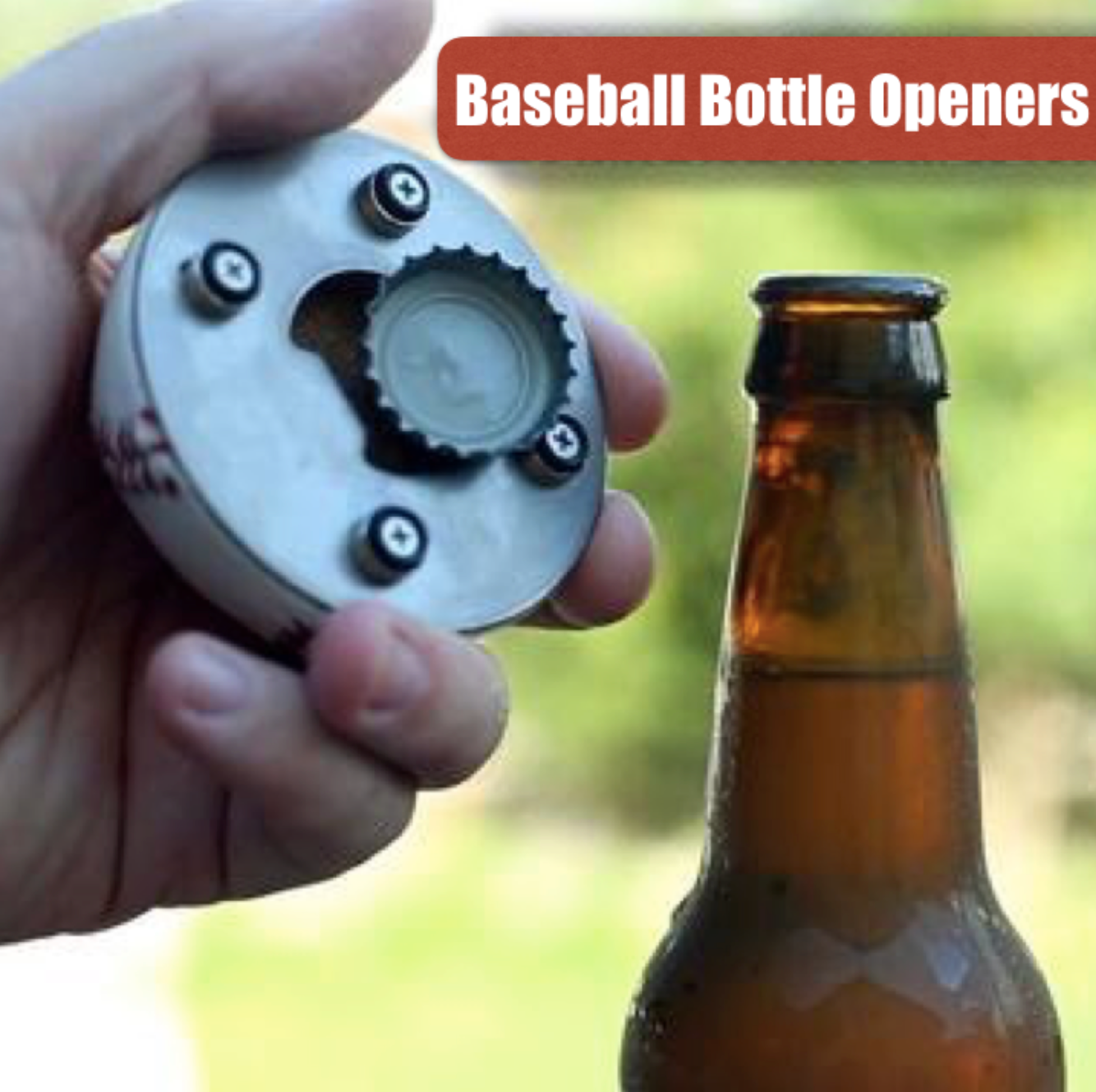 Blank Cutter® | Baseball Bottle Opener