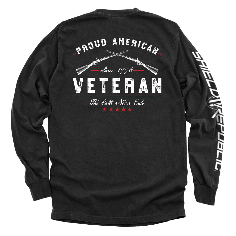 Proud American Veteran The Oath Never Ends