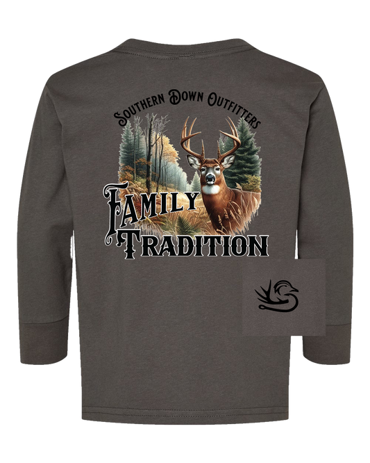 Family Tradition Youth LS Tee