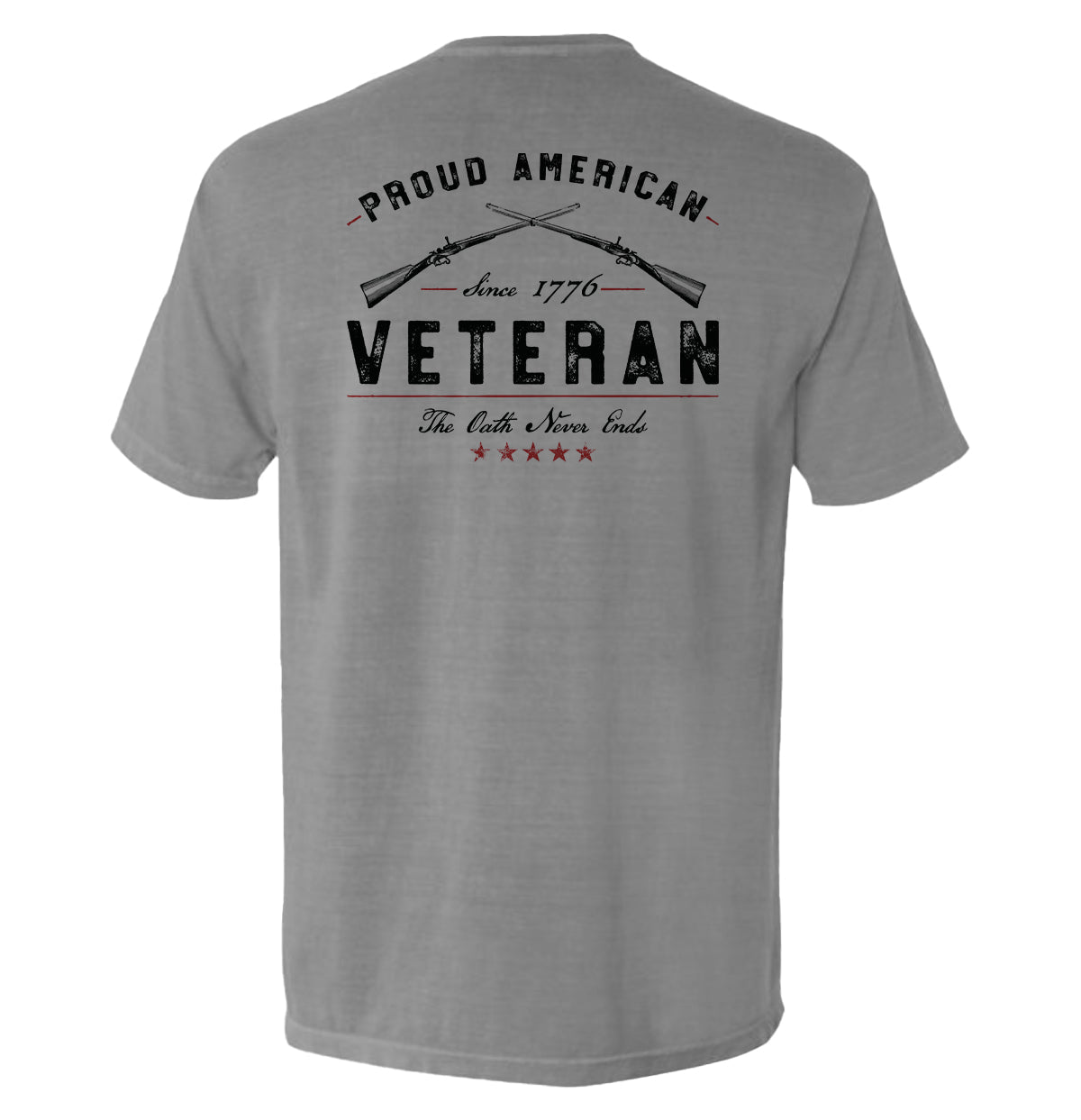 Proud American Veteran The Oath Never Ends