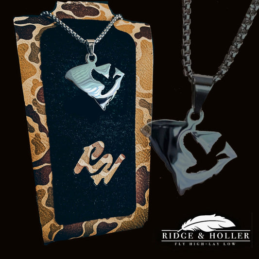South Carolina- Stainless Steel Necklace and Pendant States Series