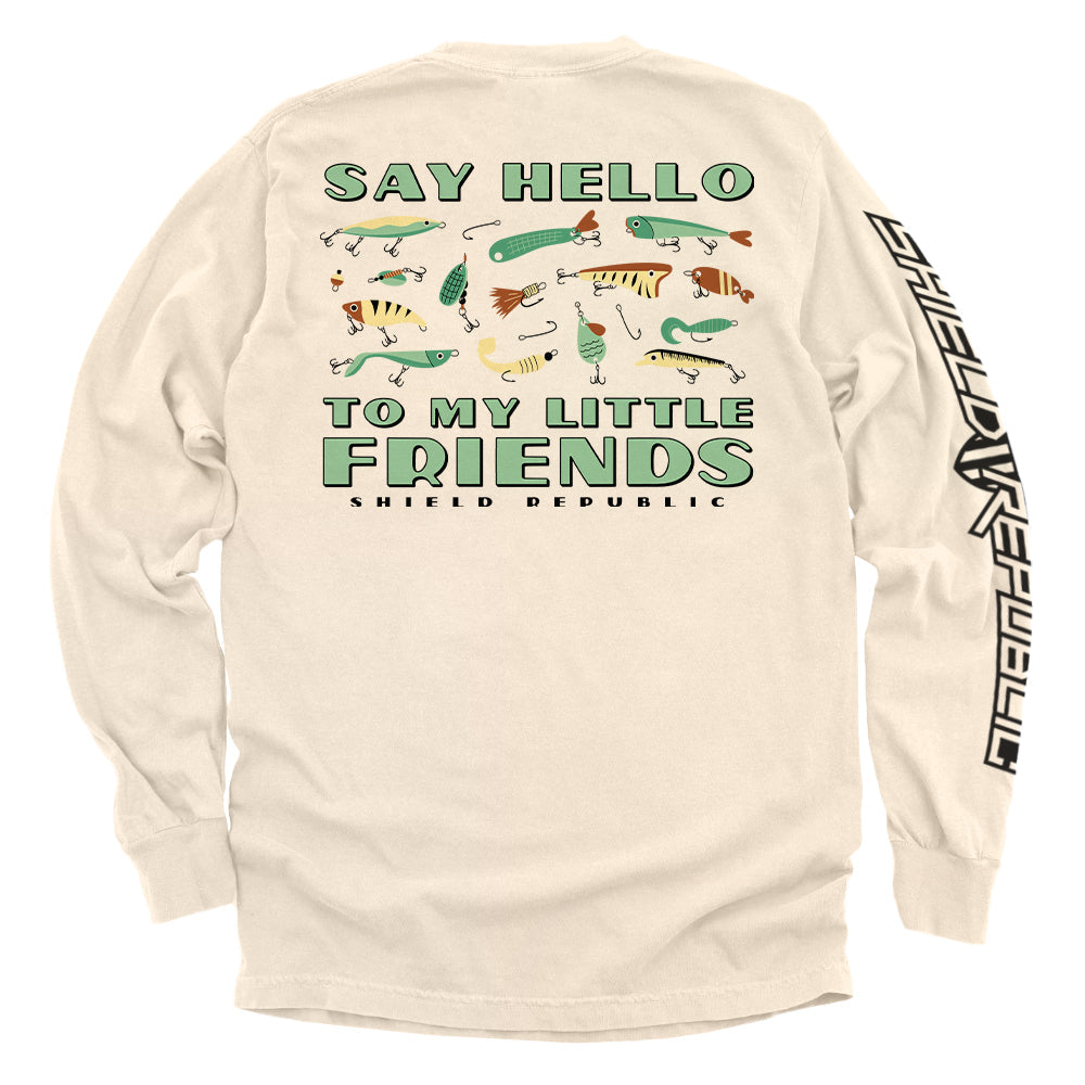Say Hello to My Little Friends Green (Back Print)