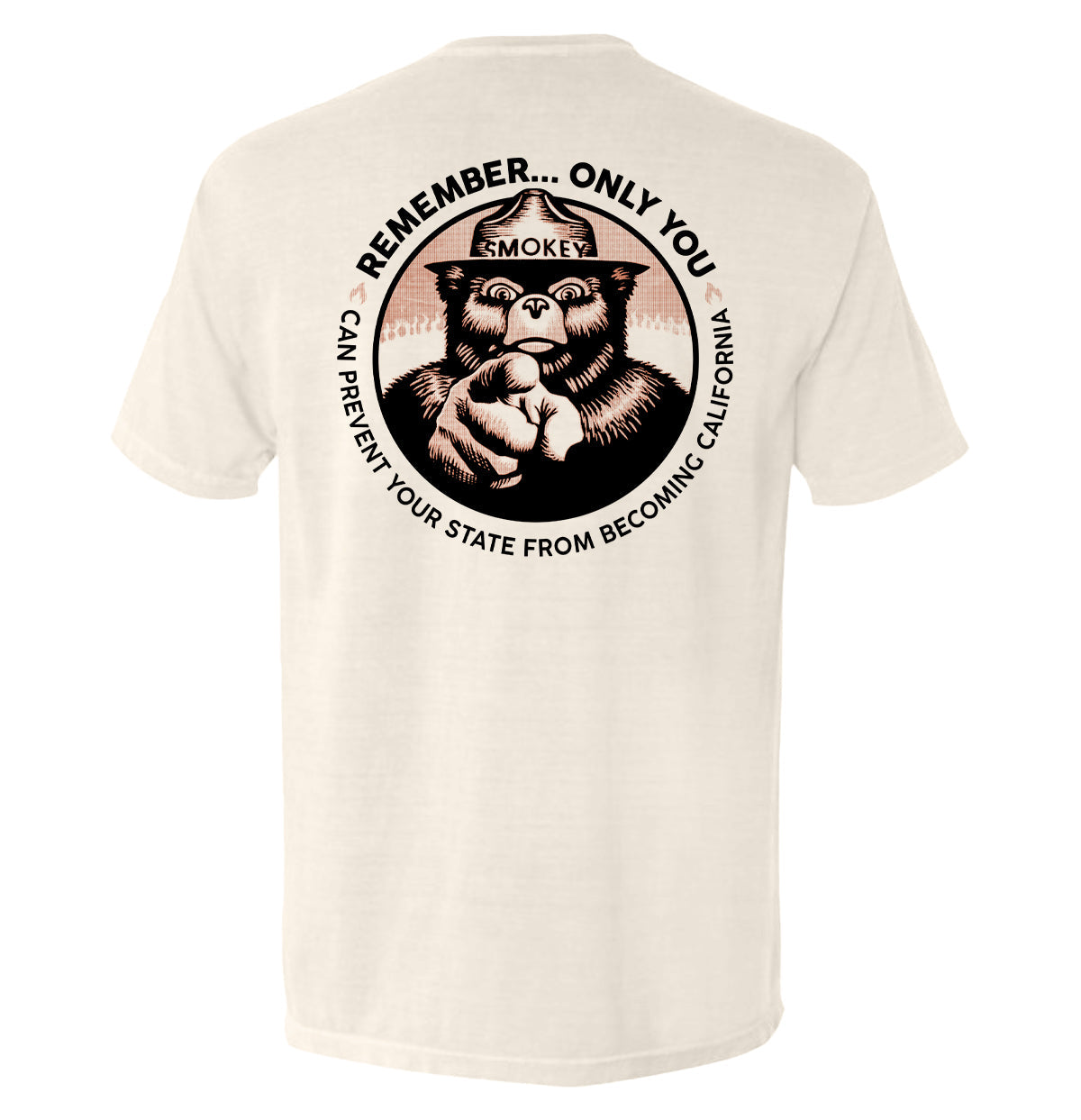 Remember Only you can prevent your state from becoming California