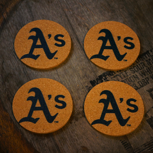 Oakland Athletics "A's" Dugout Mugs® | Cork Coasters