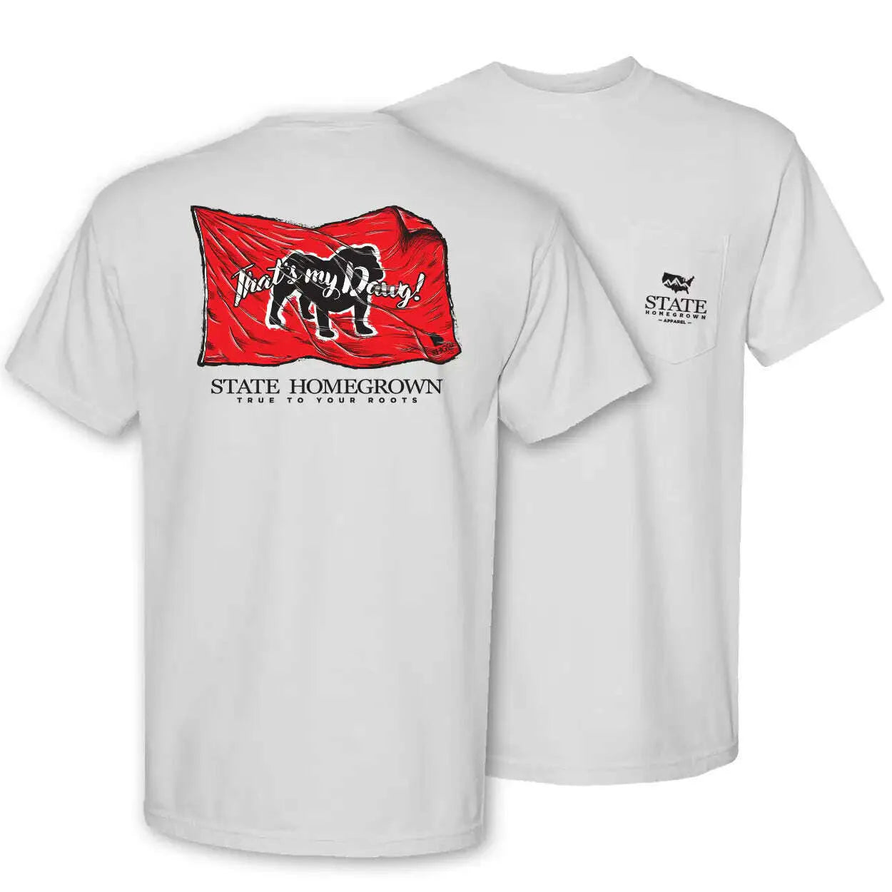 That's My Dawg Flag - Comfort Color Pocket