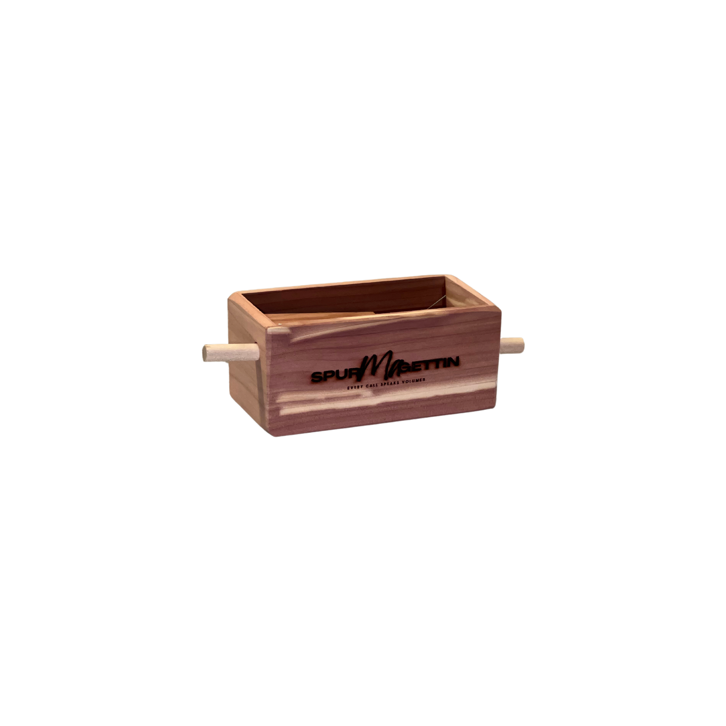 Push Button Box Call in Cedar Wood