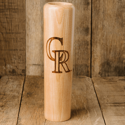 Colorado Rockies "CR" Dugout Mug® | Baseball Bat Mug Collective
