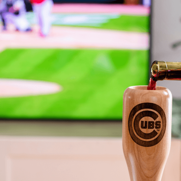 Chicago Cubs Wined Up® | Baseball Bat Wine Mug