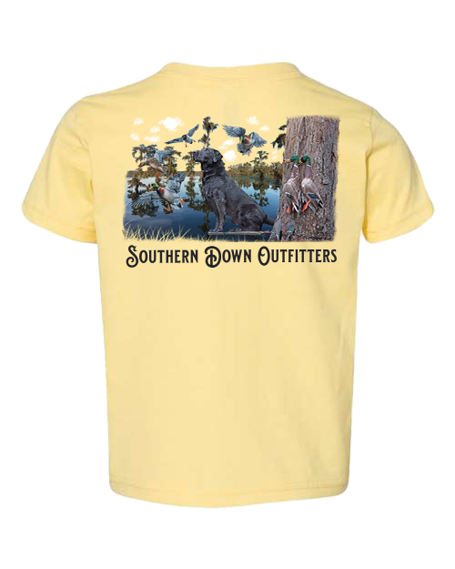 Black Lab Swamp Toddler Tee