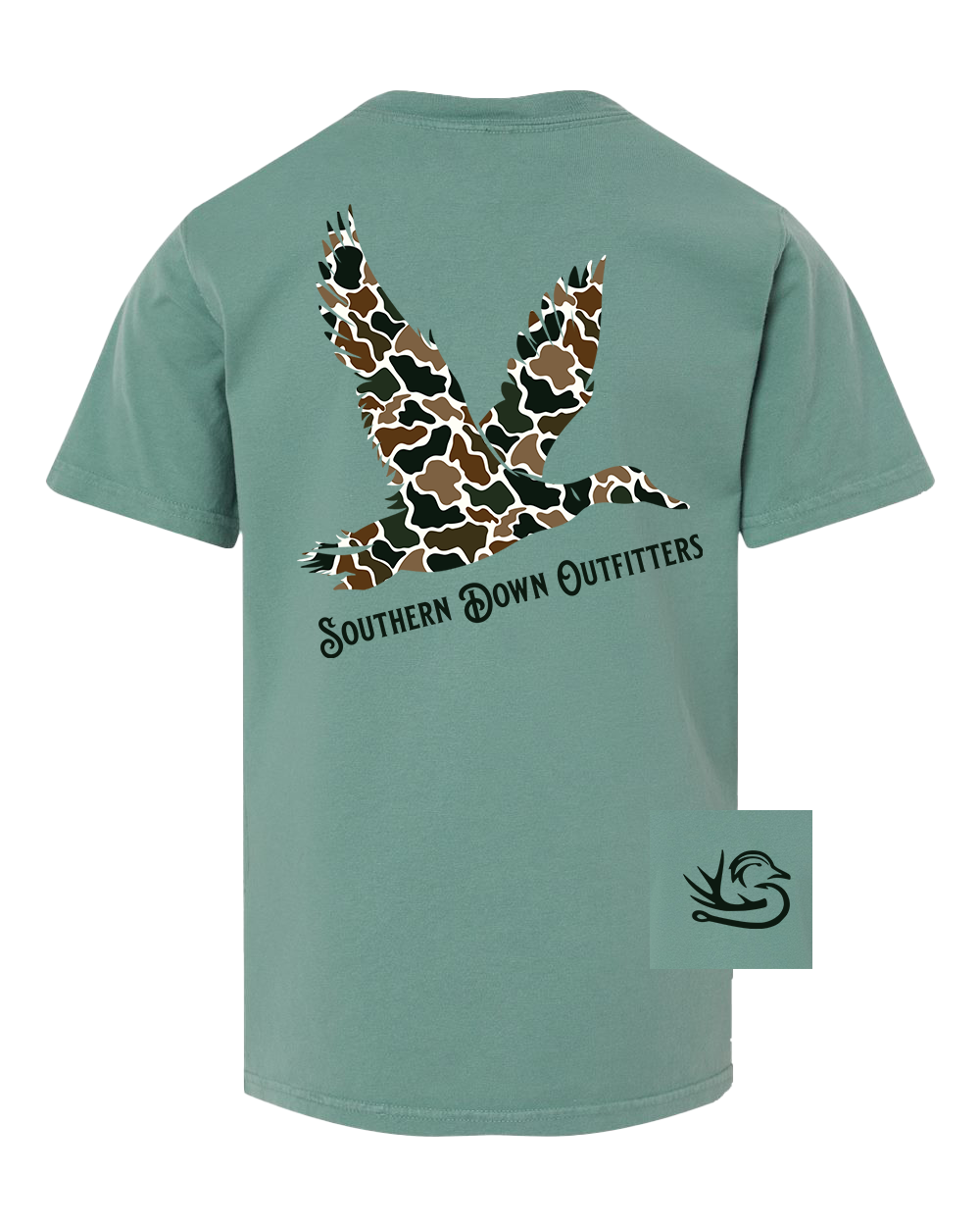 Camo Mallard Youth Tee