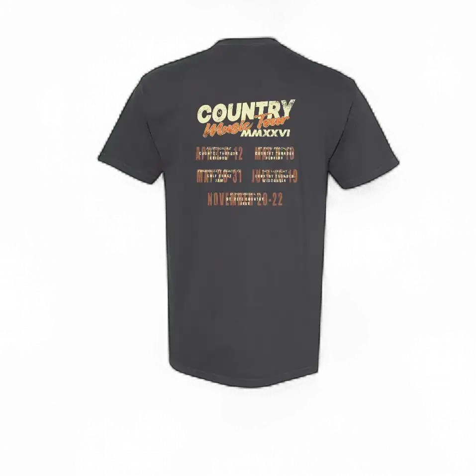 Country Music Tour 2026 T-Shirt
