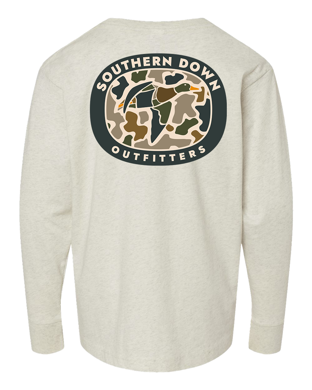 Duck Camo Youth LS Tee