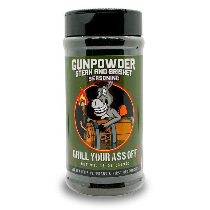 Grill Your A** Off Gunpowder Steak & Brisket Seasoning