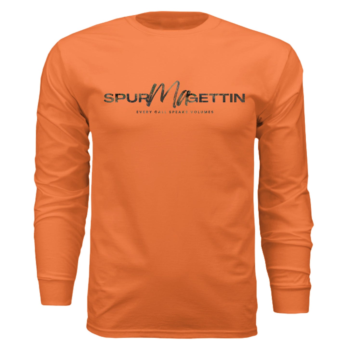 Forest Splash Burst Camo Buck Long Sleeve T-Shirt