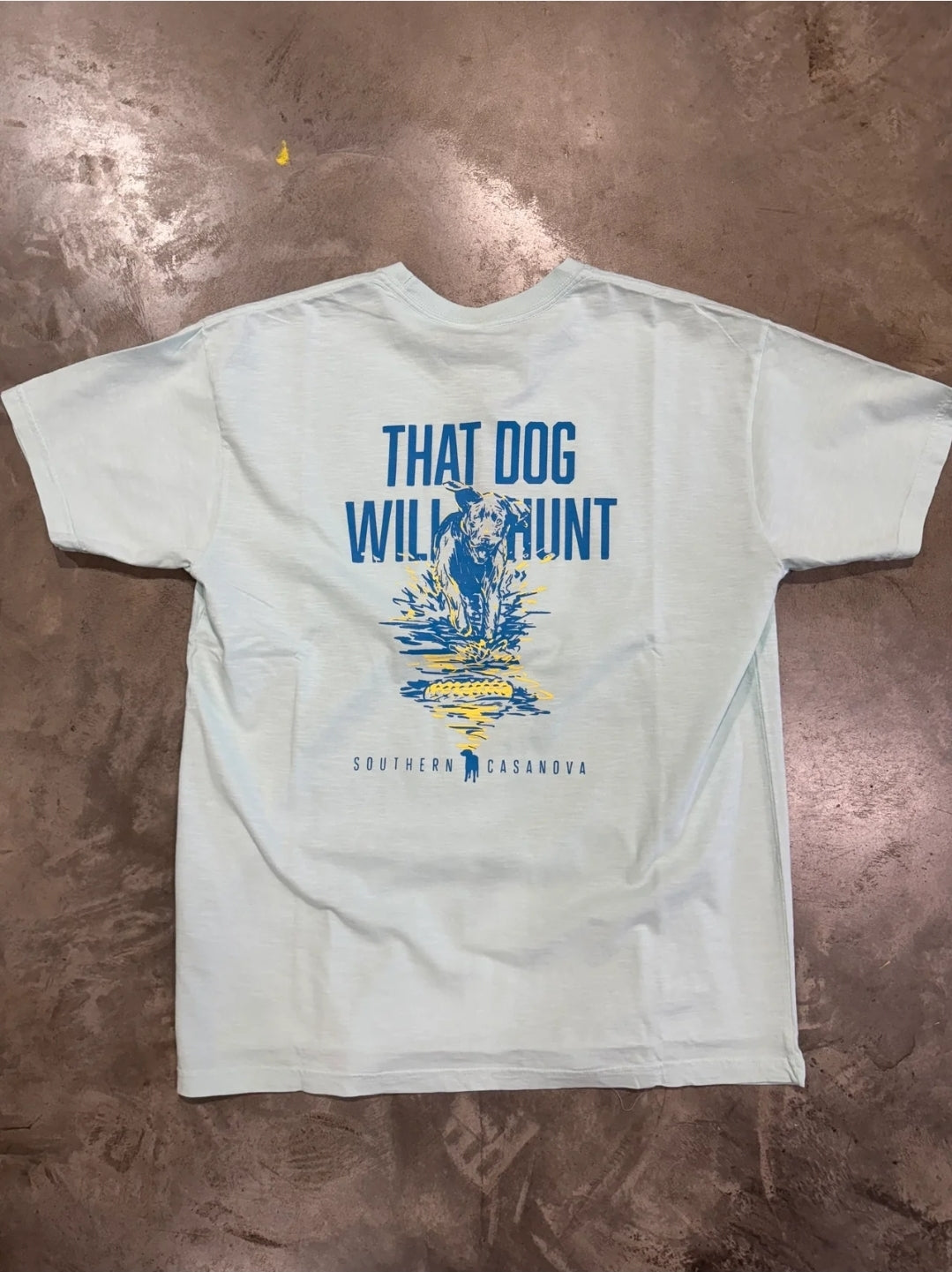 Men's Southern Casanova That Dog Will Hunt S/S Pocket Tee