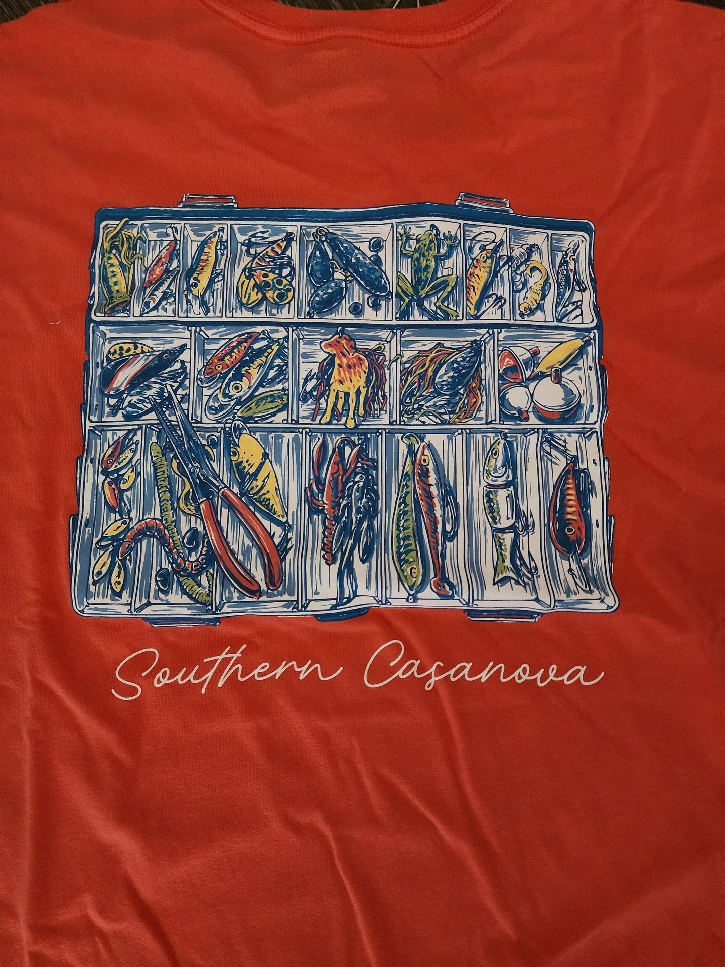 Men's Southern Casanova Tackle Box S/S Pocket Tee