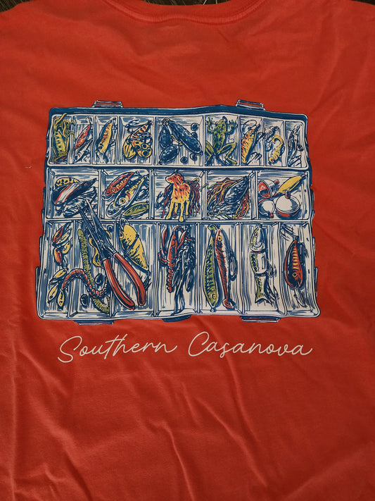 Men's Southern Casanova Tackle Box S/S Pocket Tee
