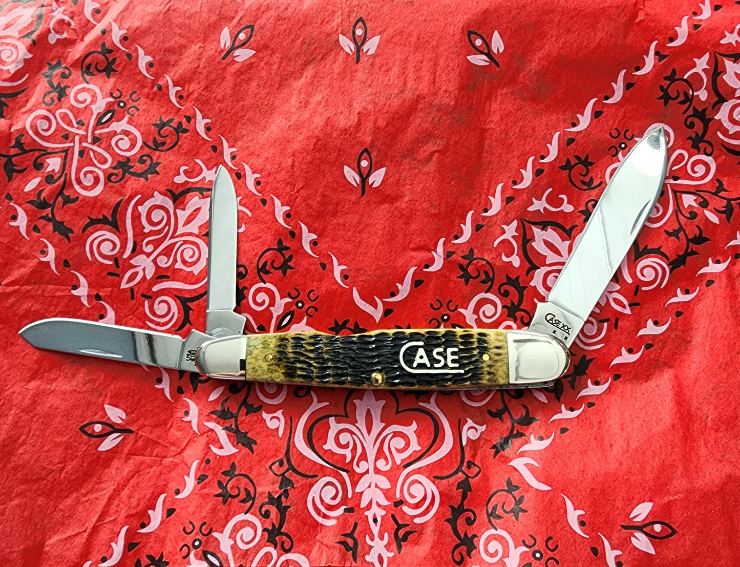2008 Case Dark Antique Bone Cigar Whittler
