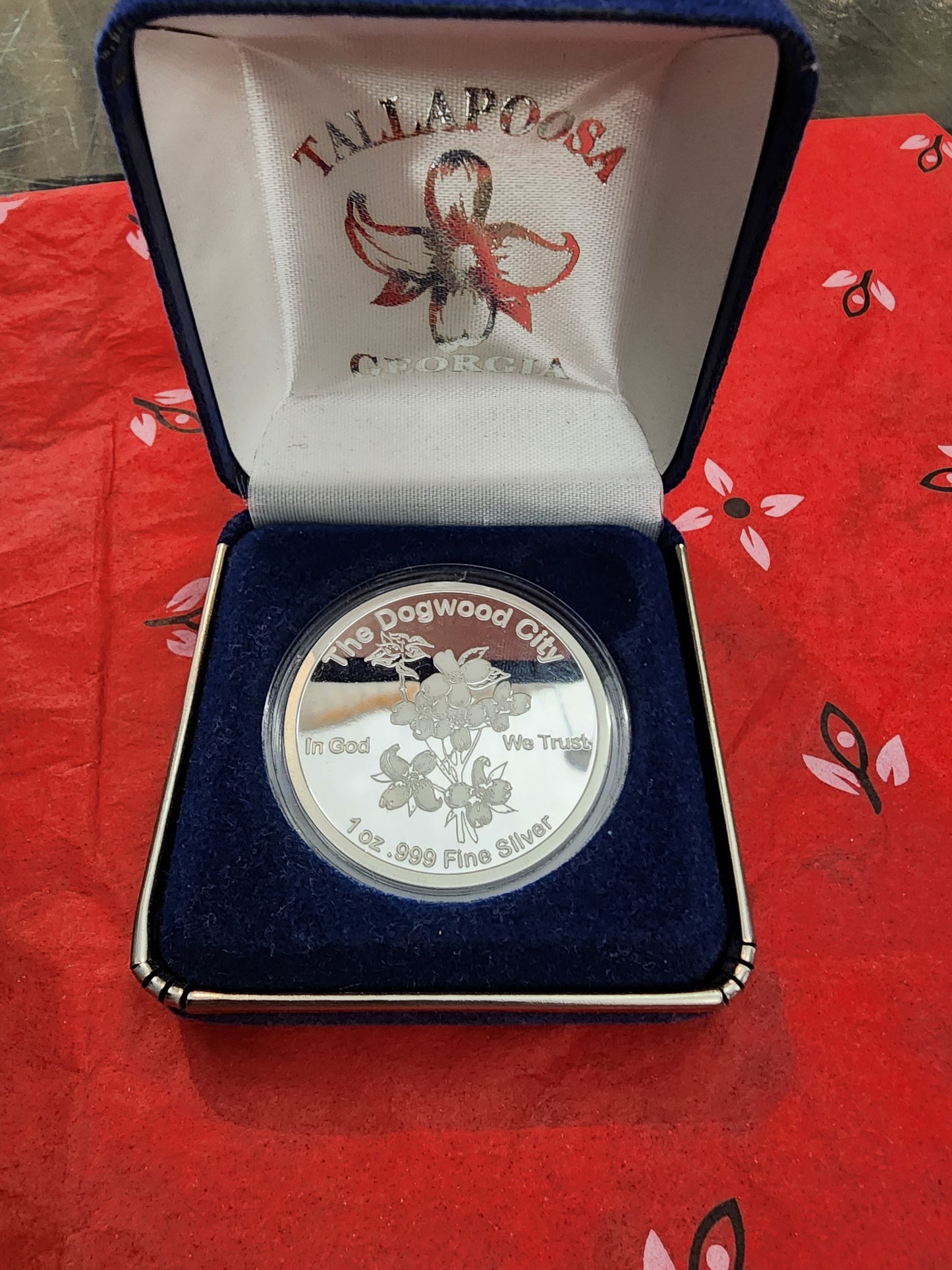 Tallapoosa, Georgia 1 Troy oz. Collectible Silver Coin