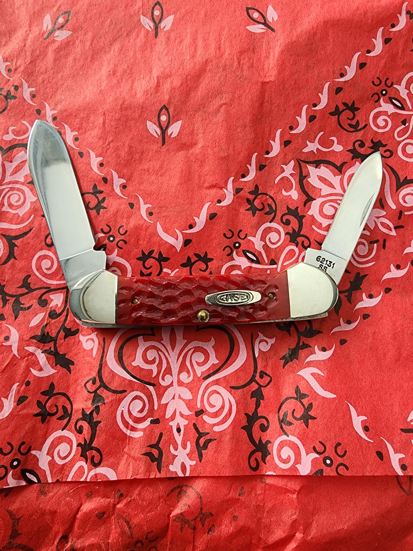 1995 Case Red Bone NRA Special Edition Canoe-NO BOX