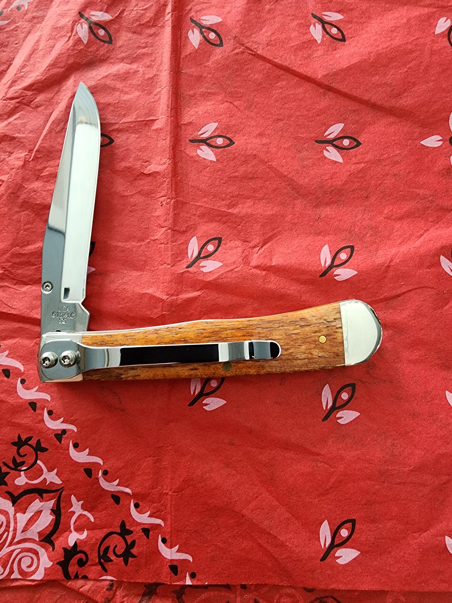 2012 Case Smooth Chestnut Trapperlock with Clip