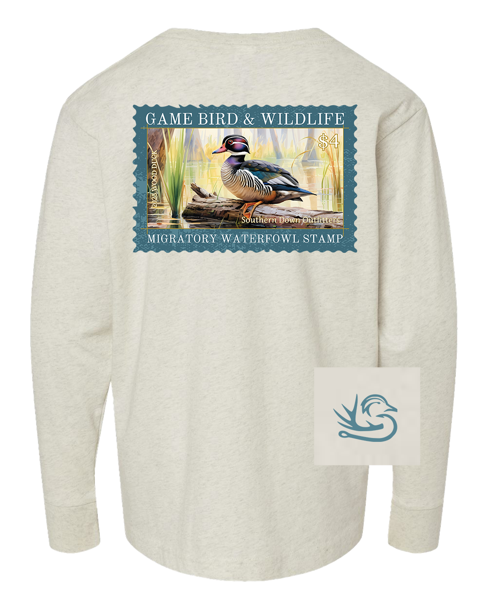 SDO Duck Stamp Youth Long Sleeve Tee