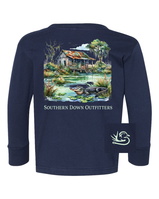 Swamp Shack Toddler LS Tee