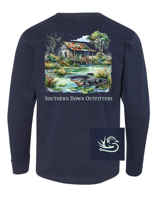 Swamp Shack Youth LS Tee