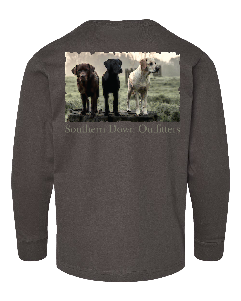 Three Dogs Youth LS Tee