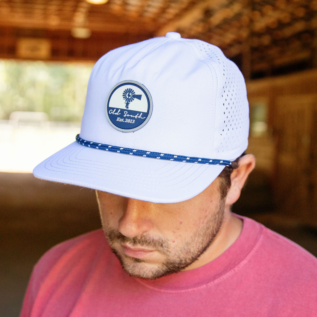 Men's Old South Classic Patch Hydro Rope Hat