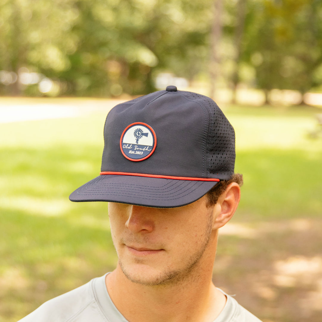 Men's Old South Classic Patch Hydro Rope Hat