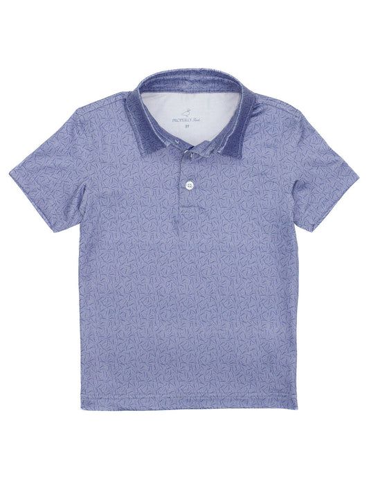 Men's Properly Tied Inlet Polo-On The Hook