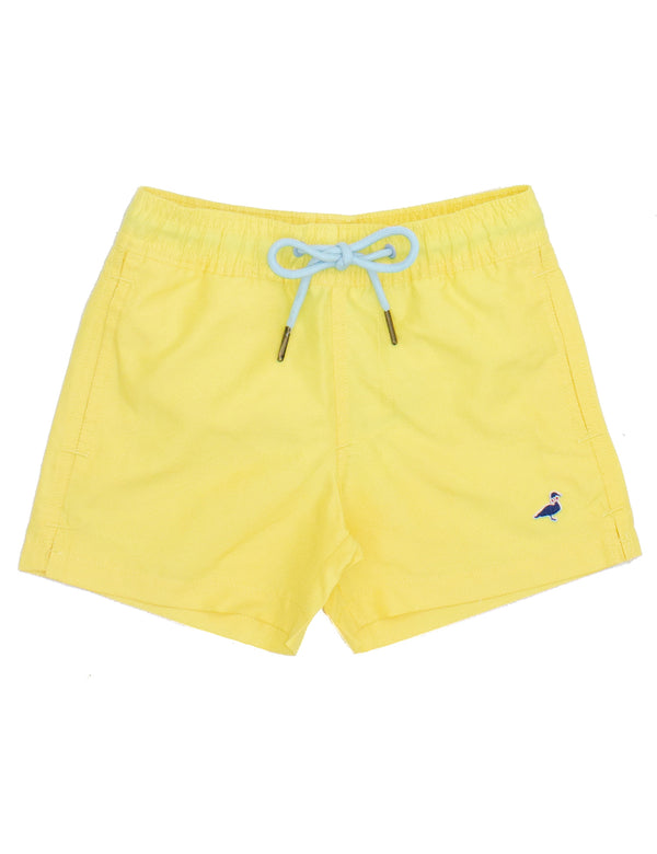 Youth Properly Tied Swim Trunks-Light Yellow