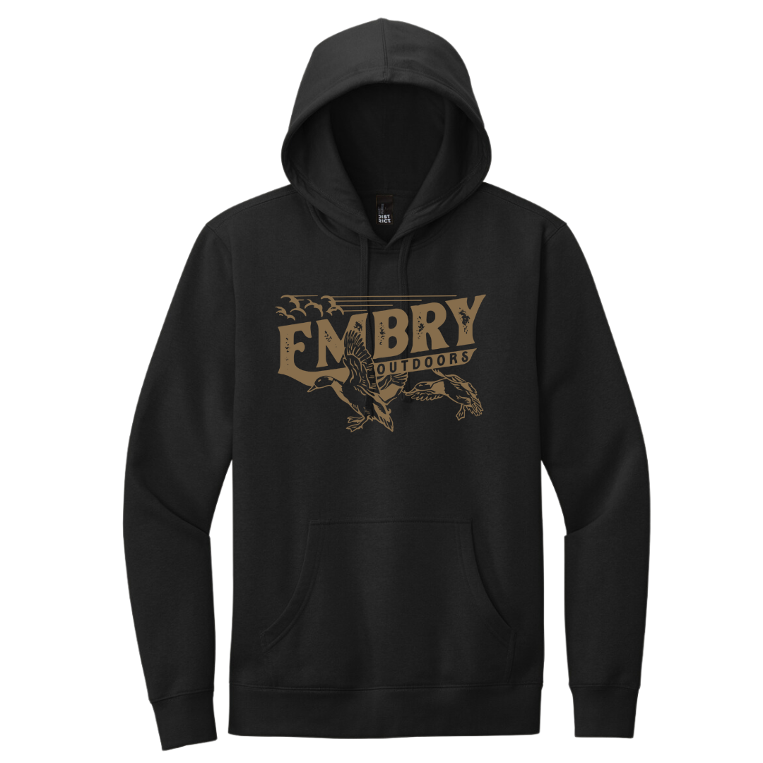 Migration Fleece Hoodie - Black
