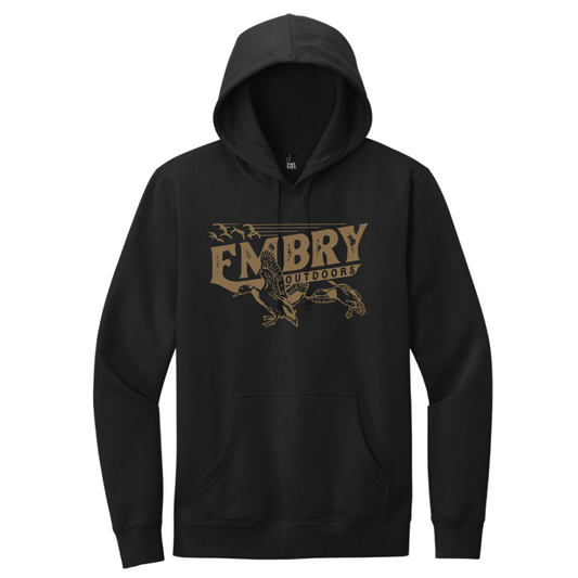 Migration Fleece Hoodie - Black