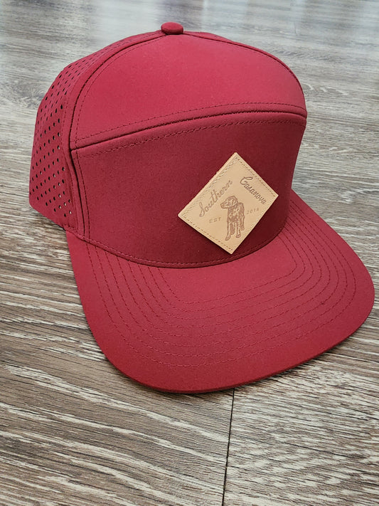 Men's Southern Casanova Hydro Hi-Profile Trucker Hat-Chili Red