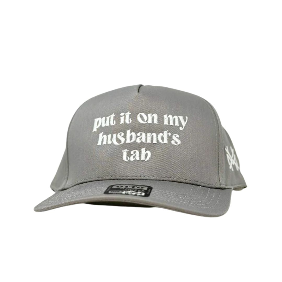 Put it on my Husband's Tab