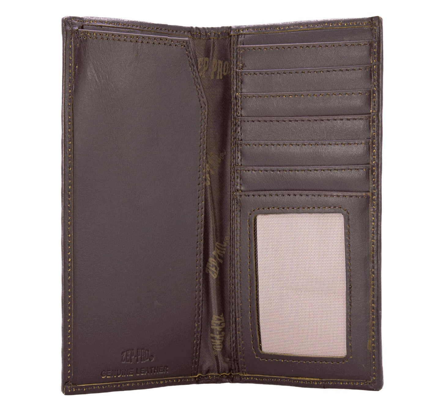 Shotshell Men's Secretary Old School Camo Leather Wallet.