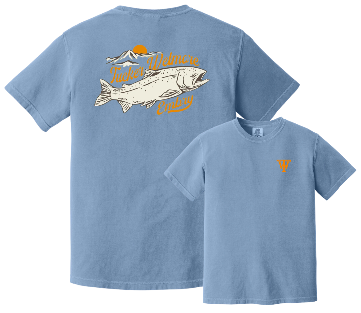 Tucker X Embry "Salmon" Tee