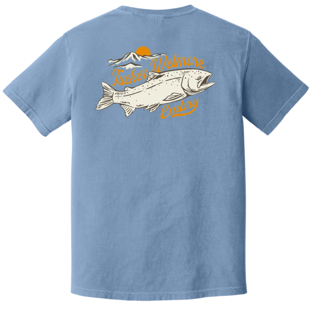 Tucker X Embry "Salmon" Tee