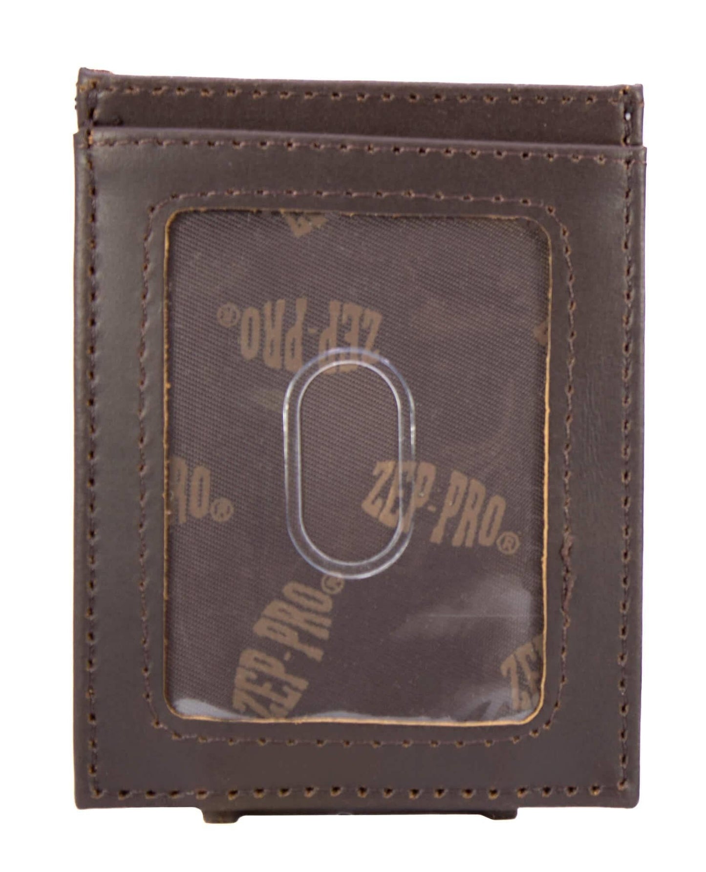 Georgia Bulldogs Men's Magnetic Front Pocket Old School Camo Leather Wallet.