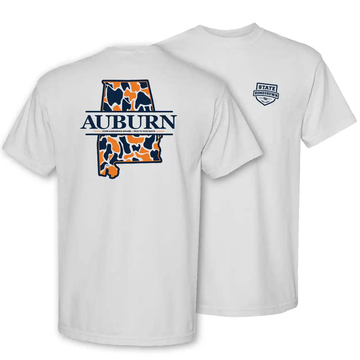 Auburn Camo Tee - Comfort Color