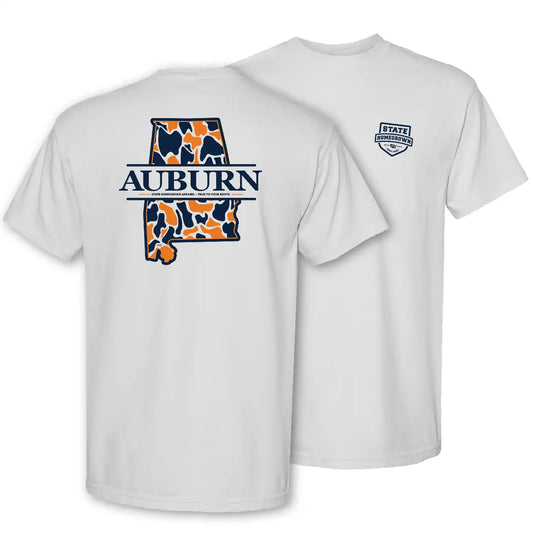 Auburn Camo Tee - Comfort Color