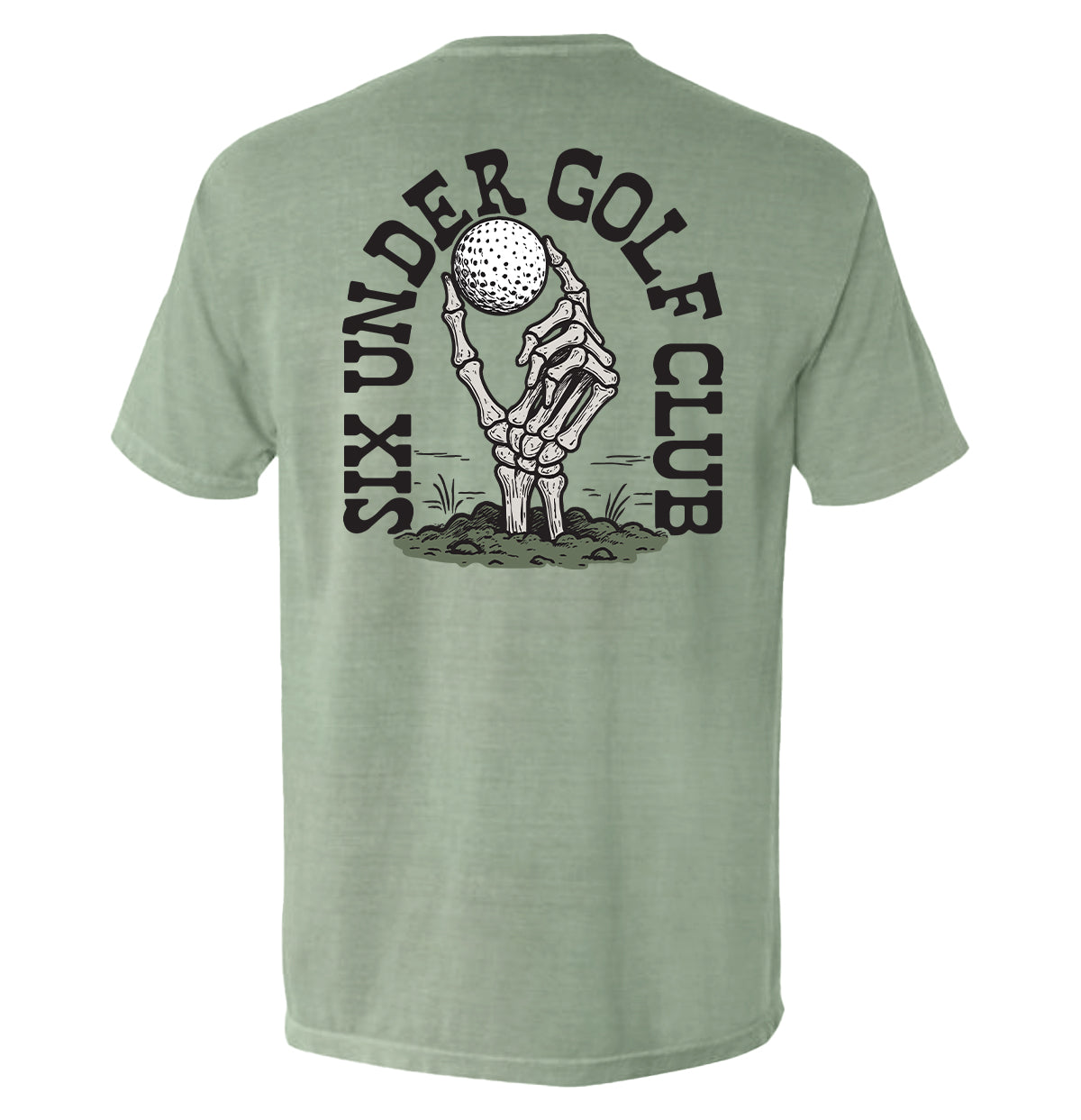 Six Under Golf Club (Back Print)
