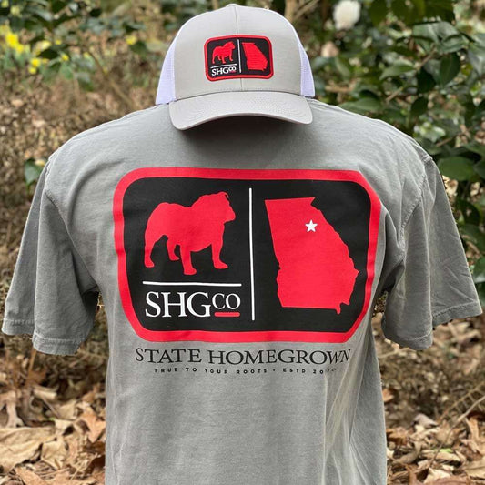 Georgia Dawg Pocket Tee - Comfort Color