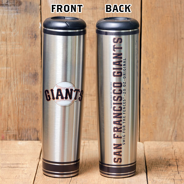 San Francisco Giants Metal Dugout Mug | Stainless Steel Baseball Bat Mug
