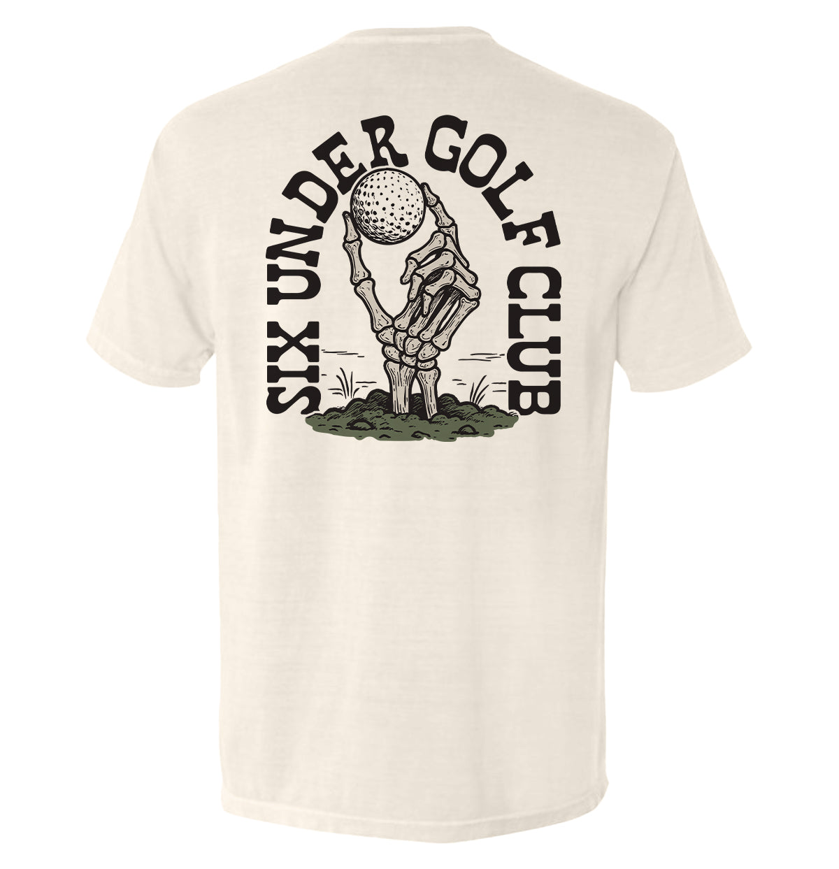 Six Under Golf Club (Back Print)